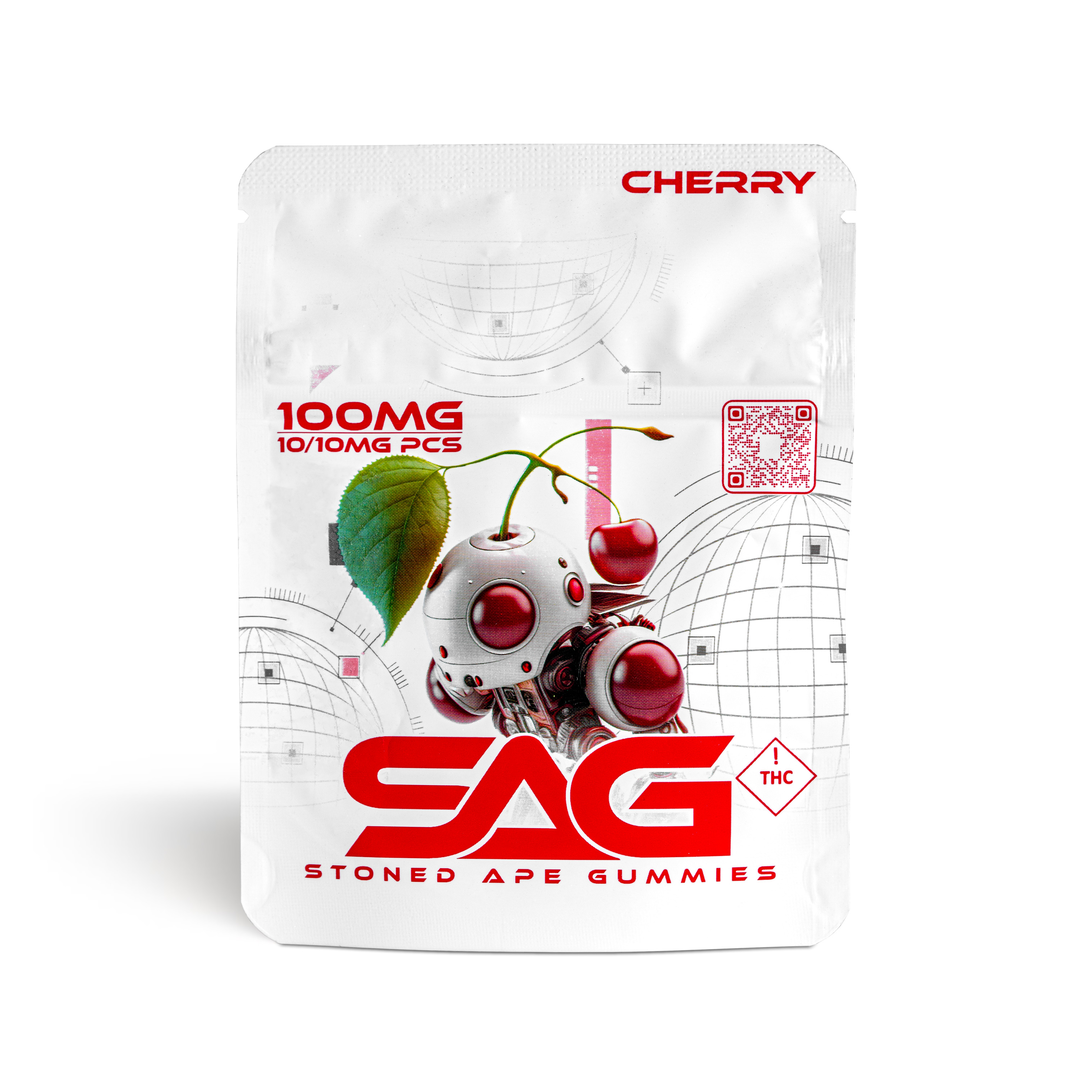 Photograph of product: Cherry Gummies - 100mg
