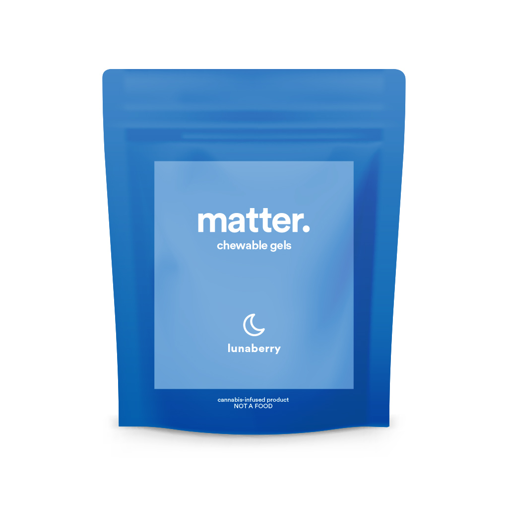 Photograph of Product: Matter- Lunaberry 2:1:1:THC:CBD:CBN Gummies 10pk- 100mg