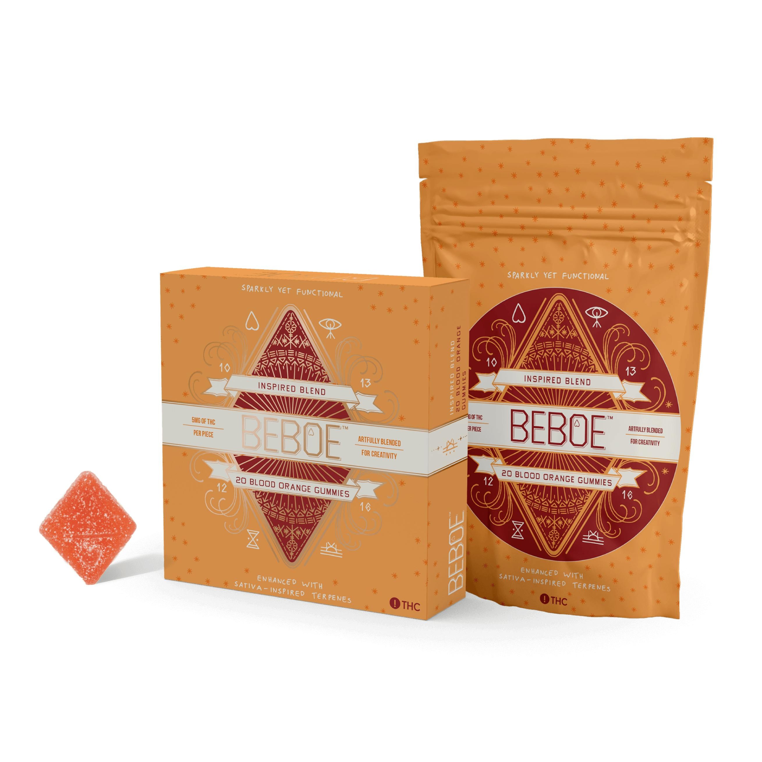 Photograph of product: Blood Orange Gummies | 20 Pack 100mg