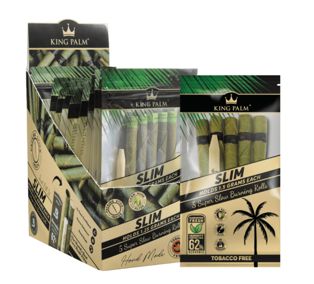 Photograph of product: King Palm "SLIM" - Natural | 5pk