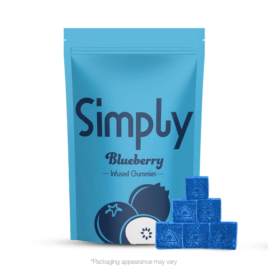 Photograph of product: Gummies | Simply Oui'd | Blueberry [20pk]