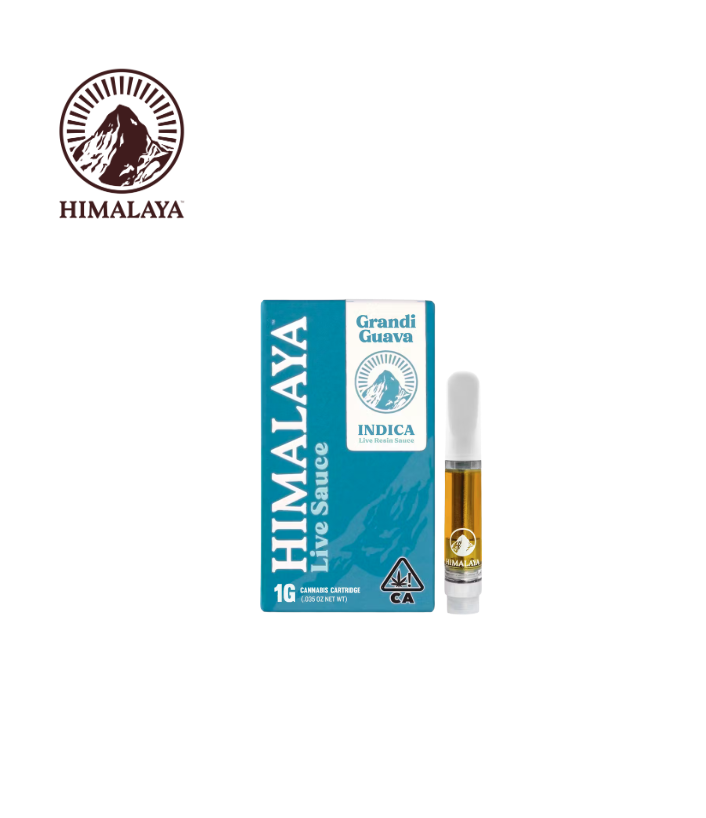 Photograph of product: GRANDI GUAVA 1G LIVE SAUCE CARTRIDGE