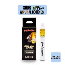 Photograph of product: SOUR APPLE X ANIMAL COOKIES (APPLE FRITTER) | 1G CURED RESIN