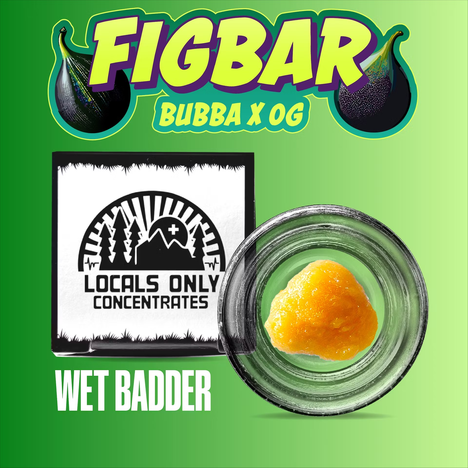 Photograph of Product: Fig Bar | Badder Concentrate