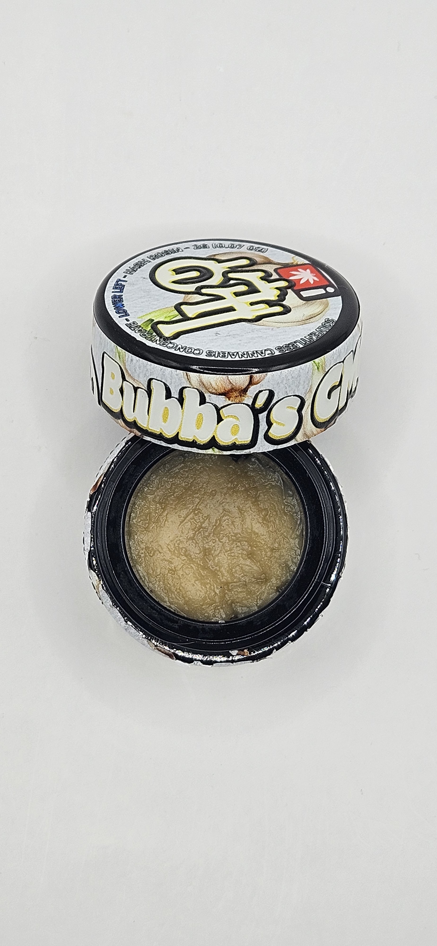 Photograph of product: Lower Left Organics - Bubba's GMO Rosin