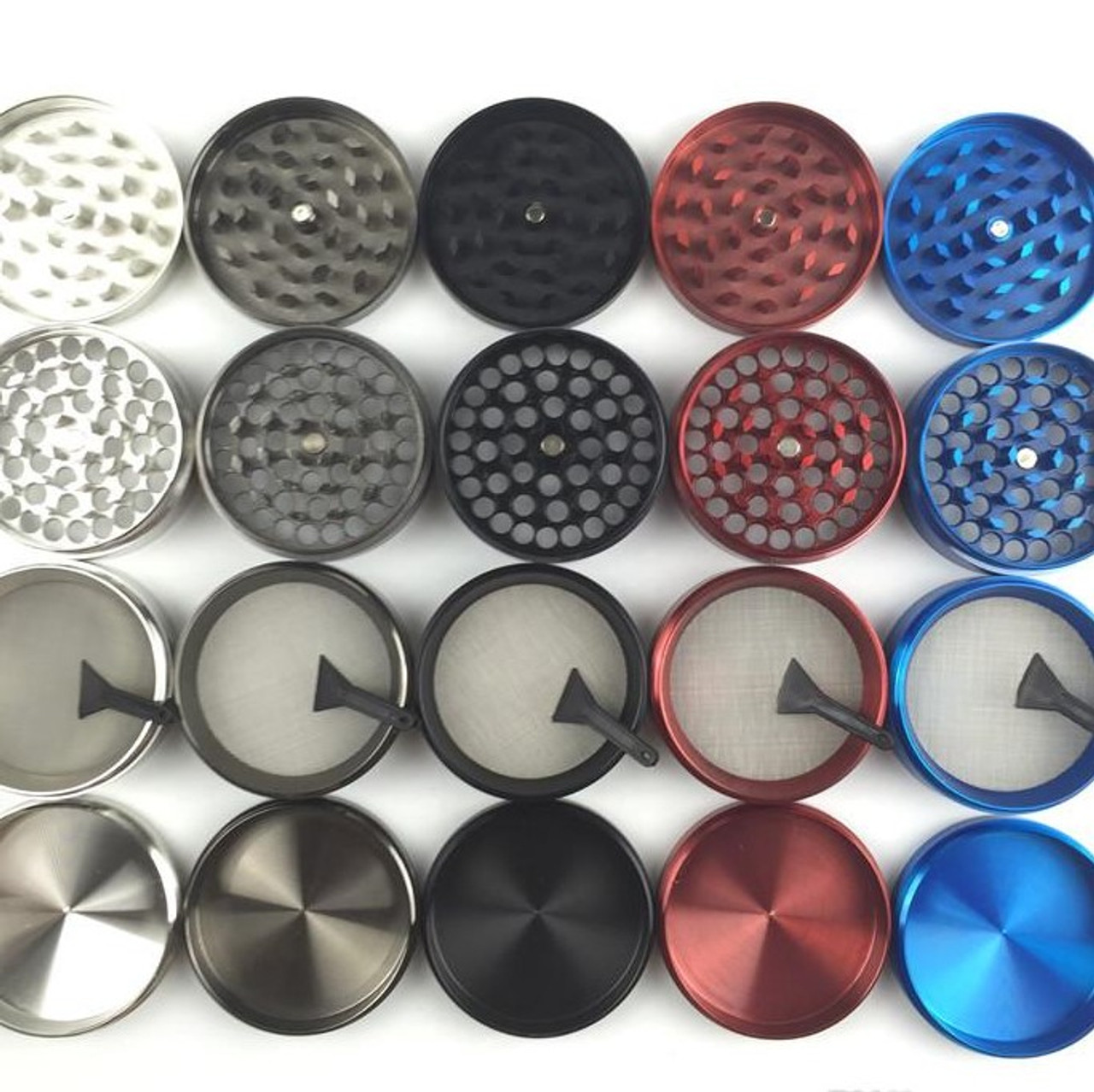 Photograph of product: LuvBuds - Zinc Grinder - 4pc - 50mm
