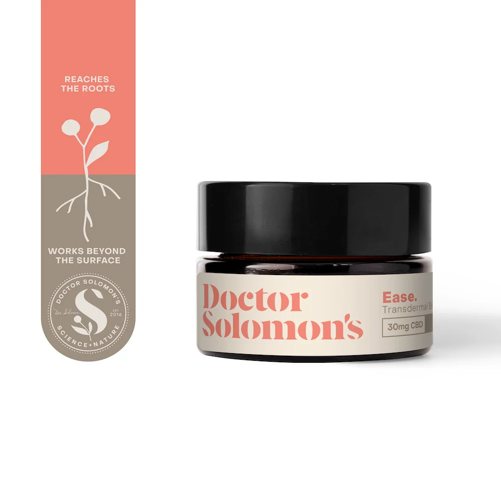 Photograph of product: Dr. Solomon's Balm (135mgCBD:45mgTH-oui) Unwind 3:1