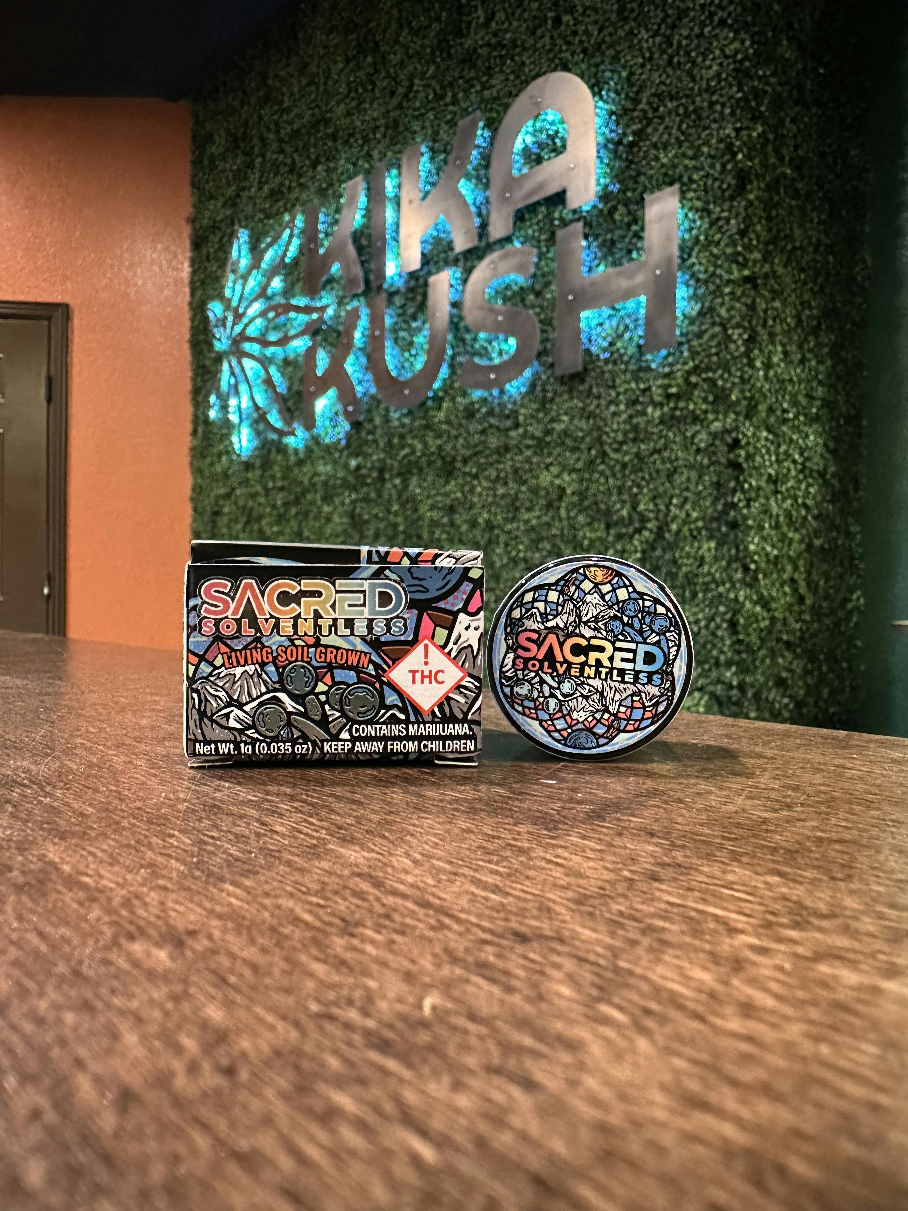 Photograph of product: Sacred - Rosin - Trop Cherry