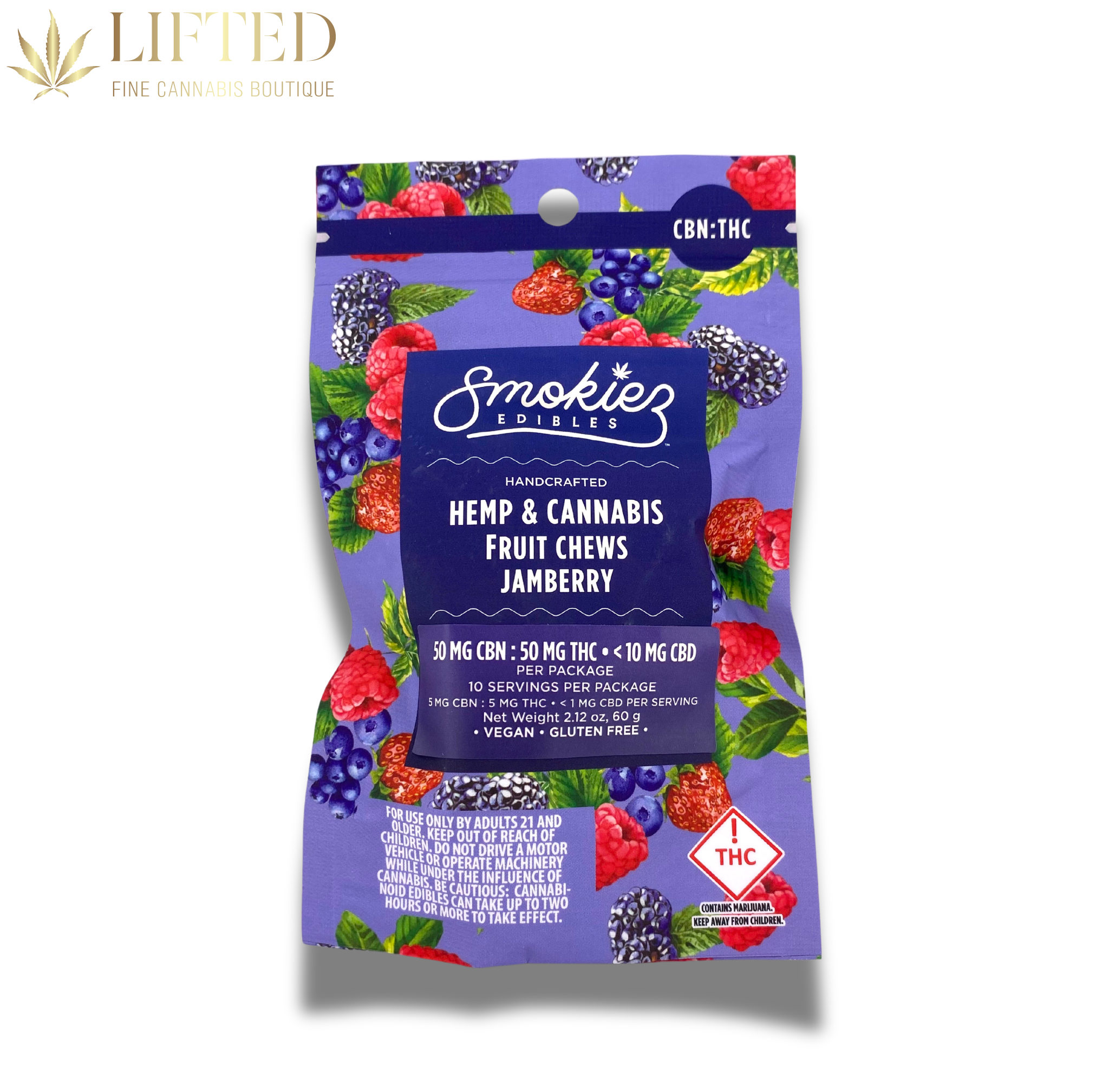 Photograph of product: SMOKIEZ SWEET JAMBERRY