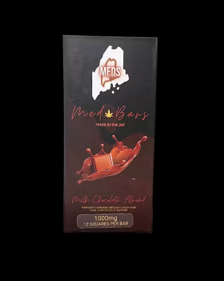 Photograph of product: Milk Chocolate Almond Bar | Meds 207