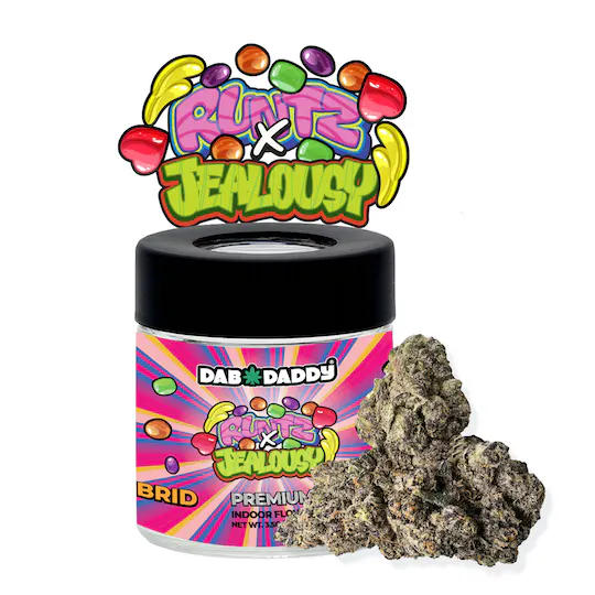 Photograph of product: Dab Daddy | Flower H | Runtz x Jealousy - 3.5g