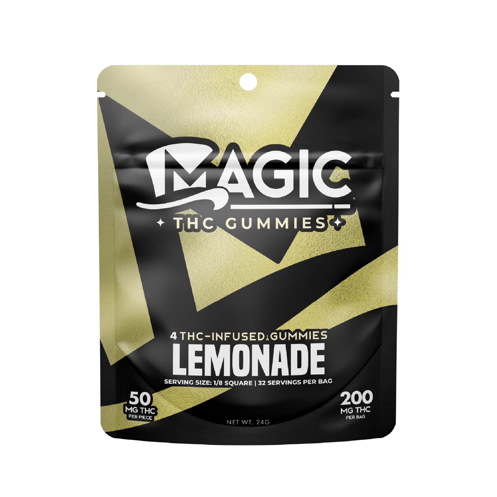 Photograph of product: Magic | Lemonade | 200mg Gummies | REC