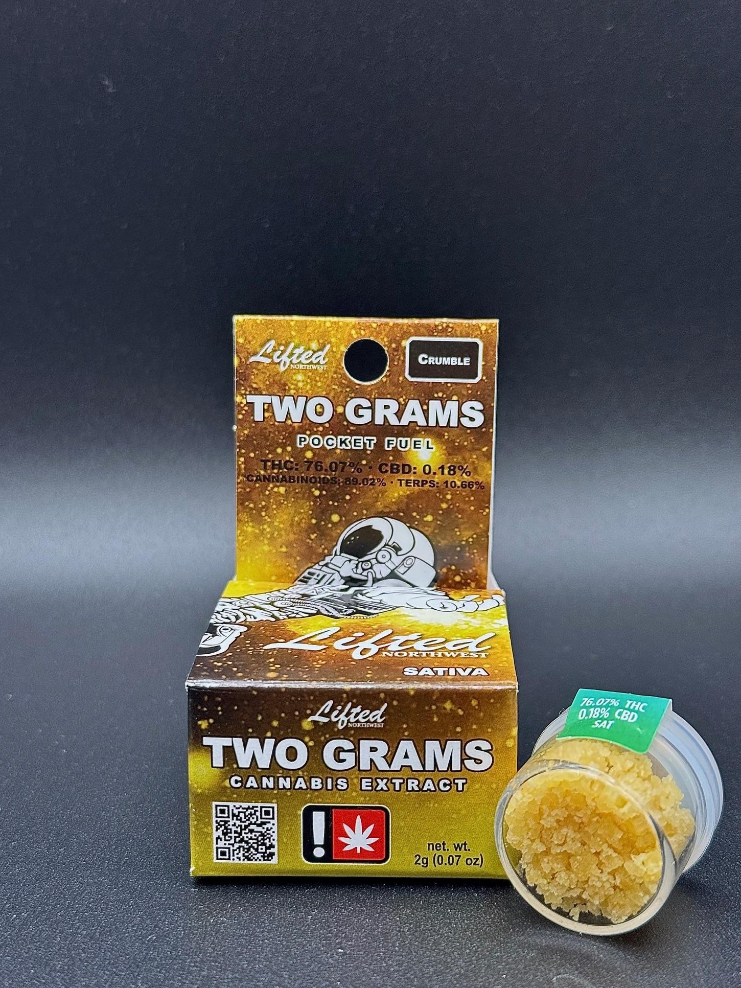 Photograph of product: Lifted NW Scary Gary Crumble 2g