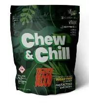 Photograph of product: Chew & Chill  / Gummy / Tigers Blood 100MG 10 pk