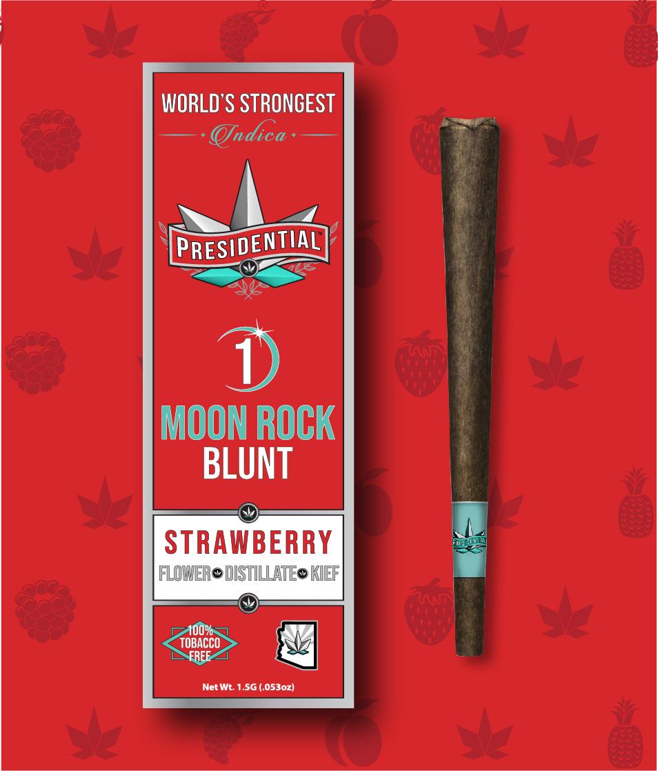 Photograph of product: Presidential Infused Blunt Oui'd Strawberry