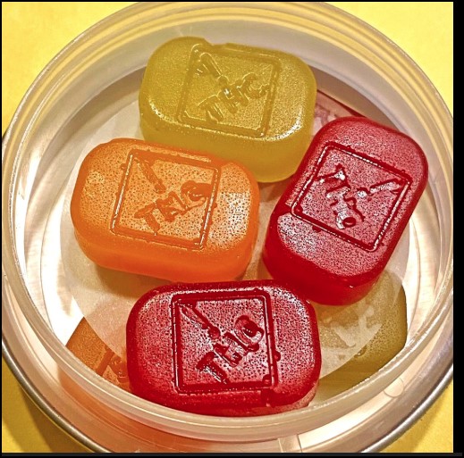 Photograph of product: Dialed In | Rosin Gummies | Omega (S)