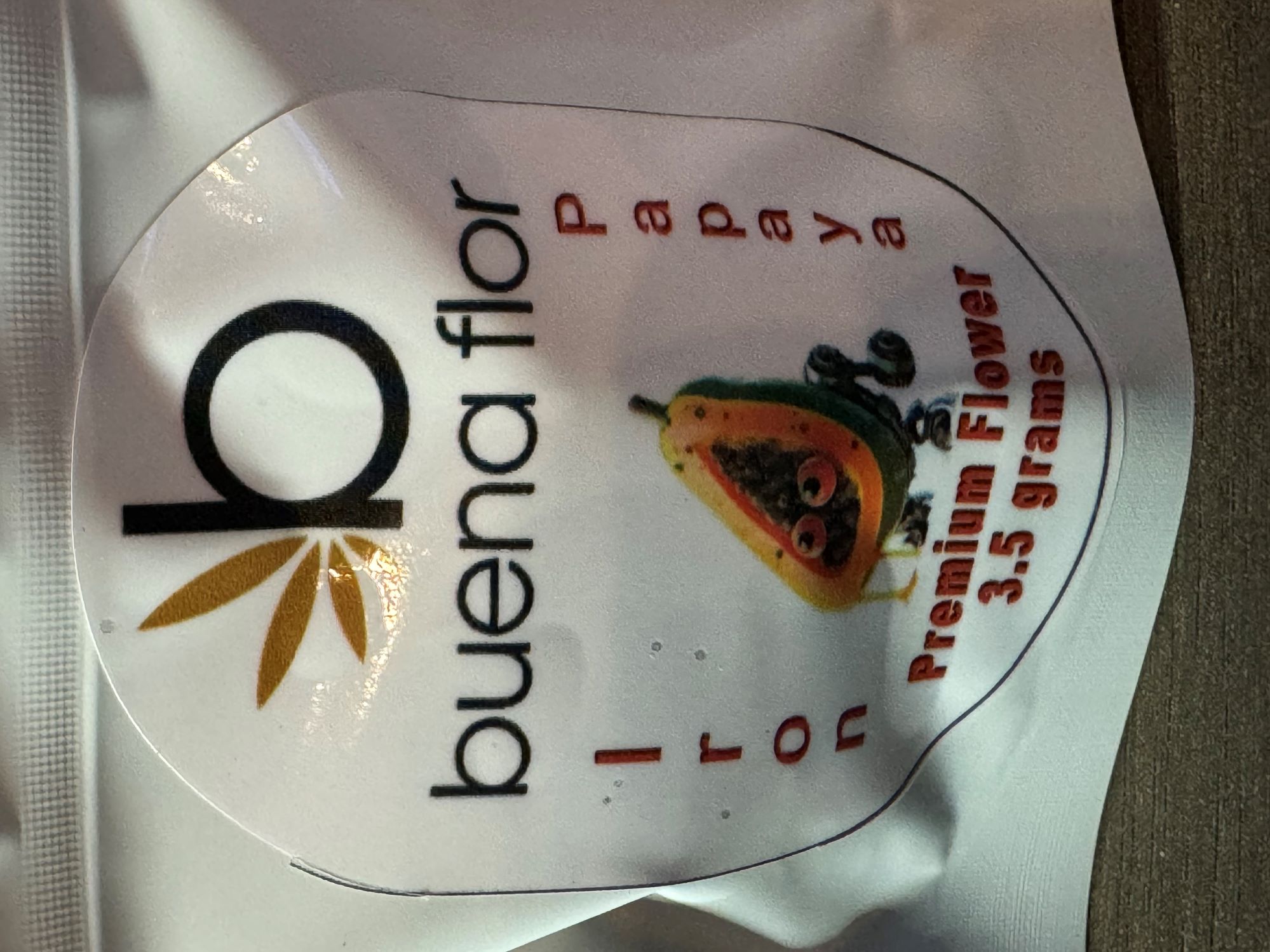 Photograph of product: Buena Flor - Iron Papaya - 3.5