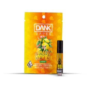 Photograph of product: DANK - 1g Vape Cart - Lemon Cookie (H)