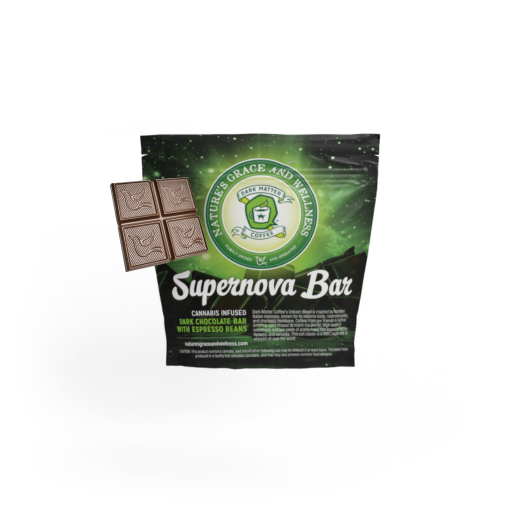Photograph of product: Supernova Espresso Bar | 100mg | Nature's Grace
