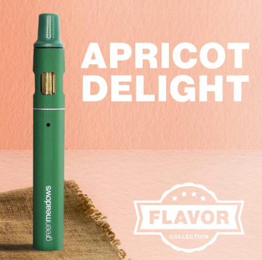 Photograph of product: Apricot Delight (H) - The Tank Disposable Vape | (1g)