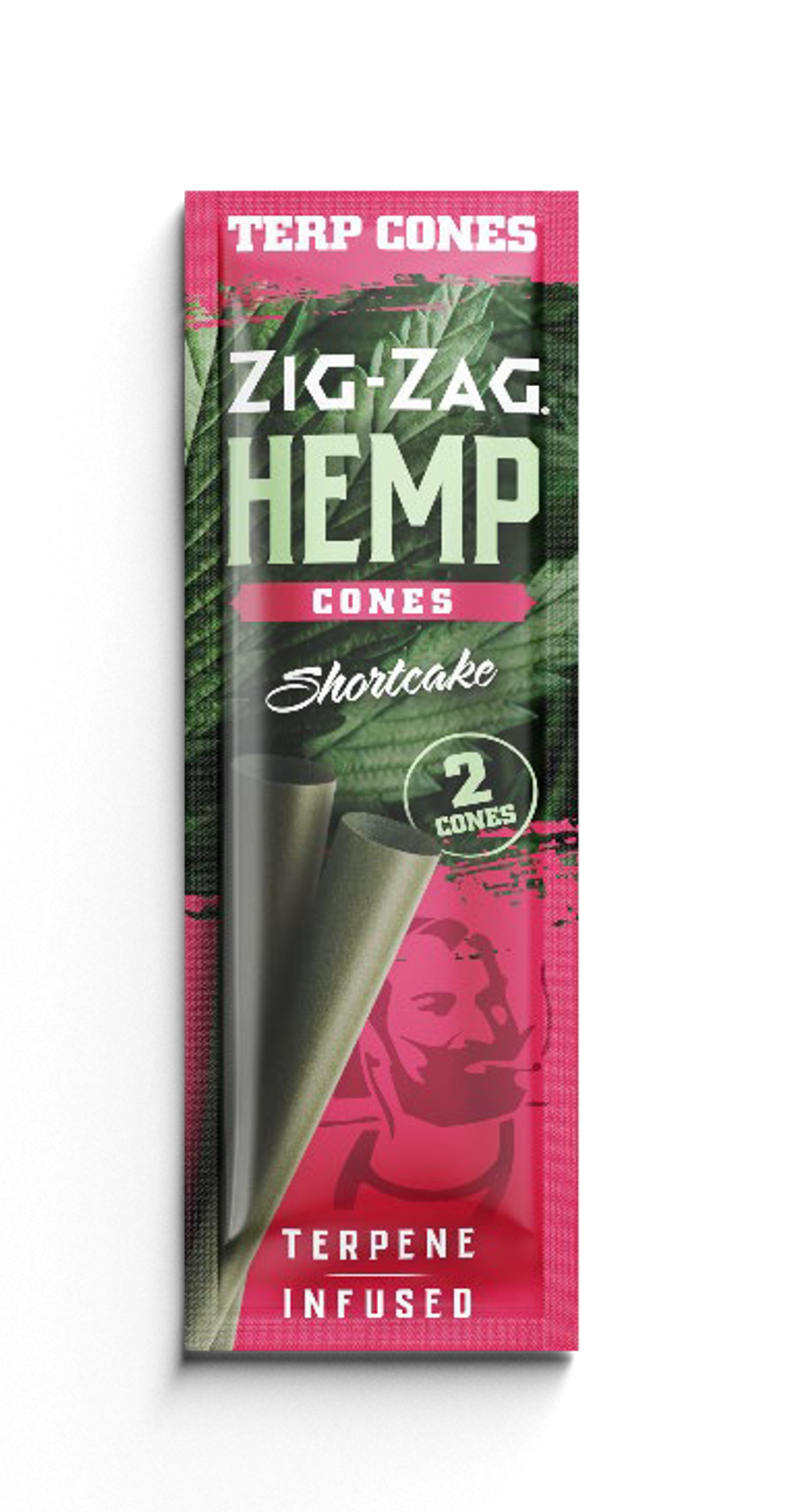 Photograph of product: Zig Zag Hemp Cones 2pk Shortcake