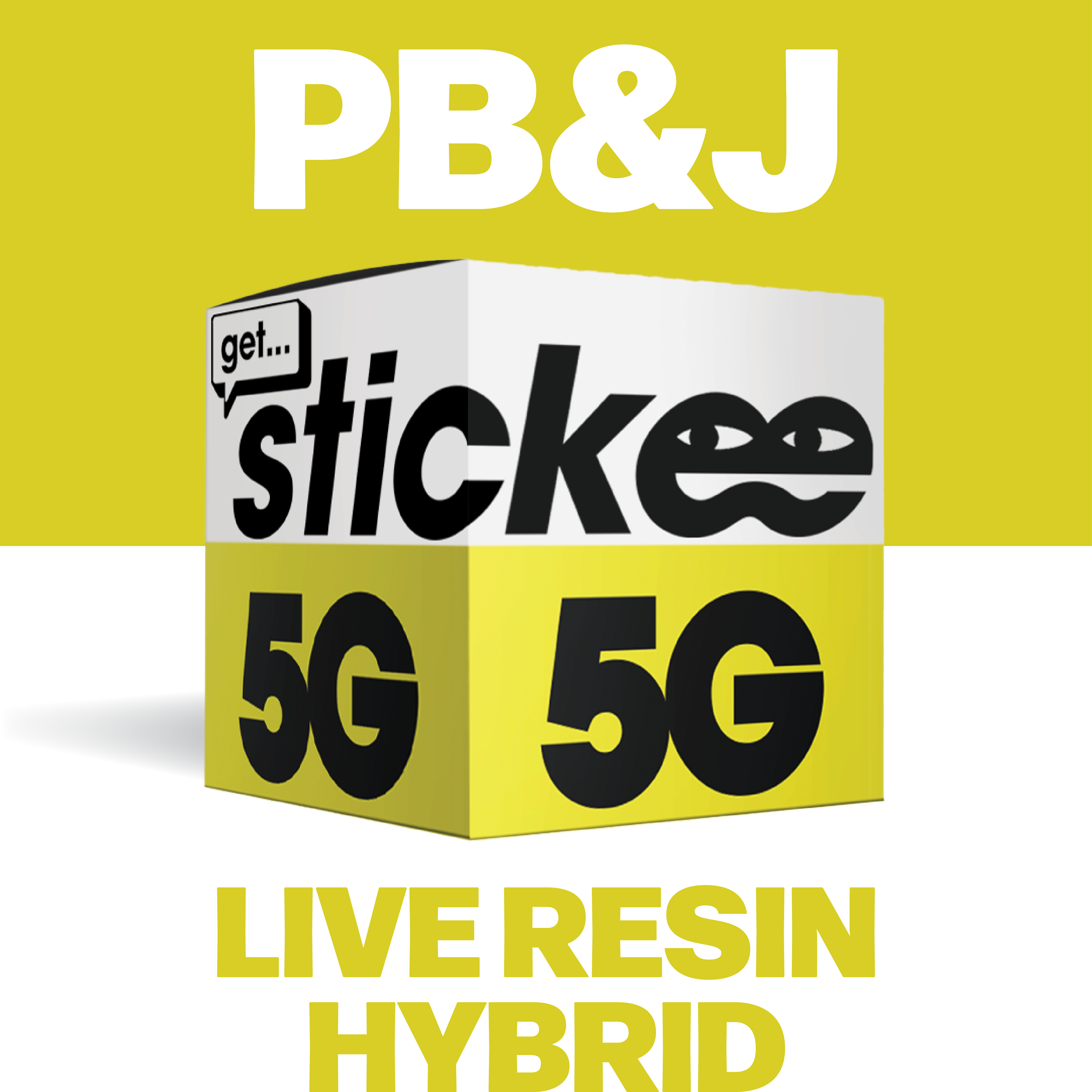 Photograph of product: STICKEE | PB&J | 5G | Live Resin Concentrate