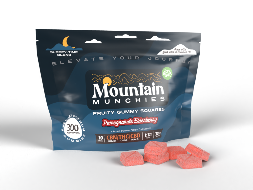 Photograph of product: 1:1:1 Sleep Gummies Pomegranate Elderberry