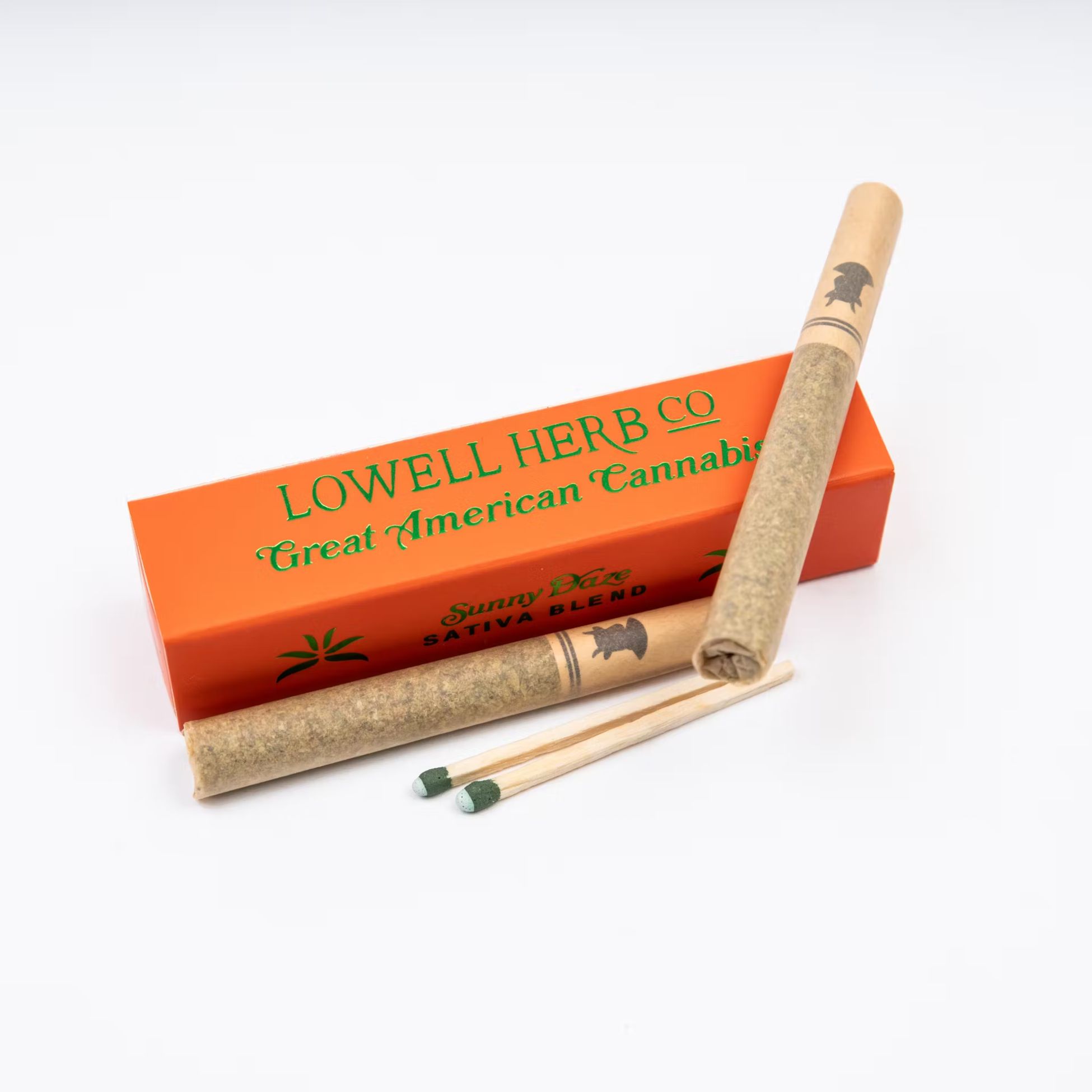 Photograph of product: LOWELL Pre-Roll 1.16g: Sunny Daze 2pk