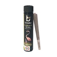 Photograph of product: Binske | Garlic Mints | Infused Pre-Roll | 1g