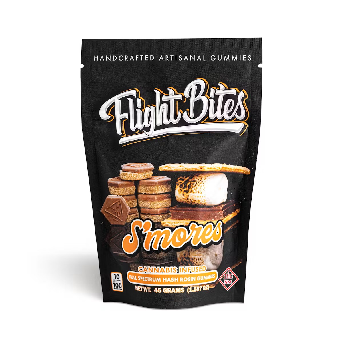 Photograph of product: Flight bites- Rosin gummy - S'mores 10mg/pc