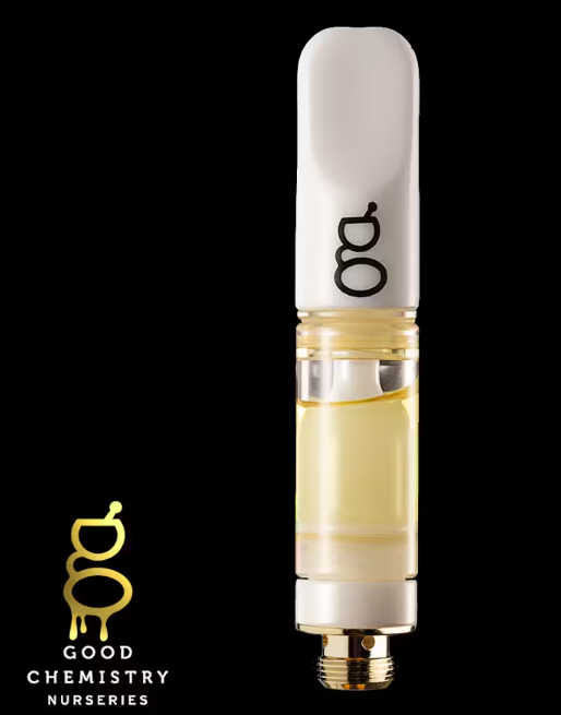 Photograph of product: Sour Amnesia | 0.5g | Live Rosin | Cartridge | Good Chemistry