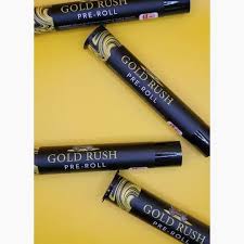 Photograph of product: Gold Rush - Pre-Roll - Blue Gushers