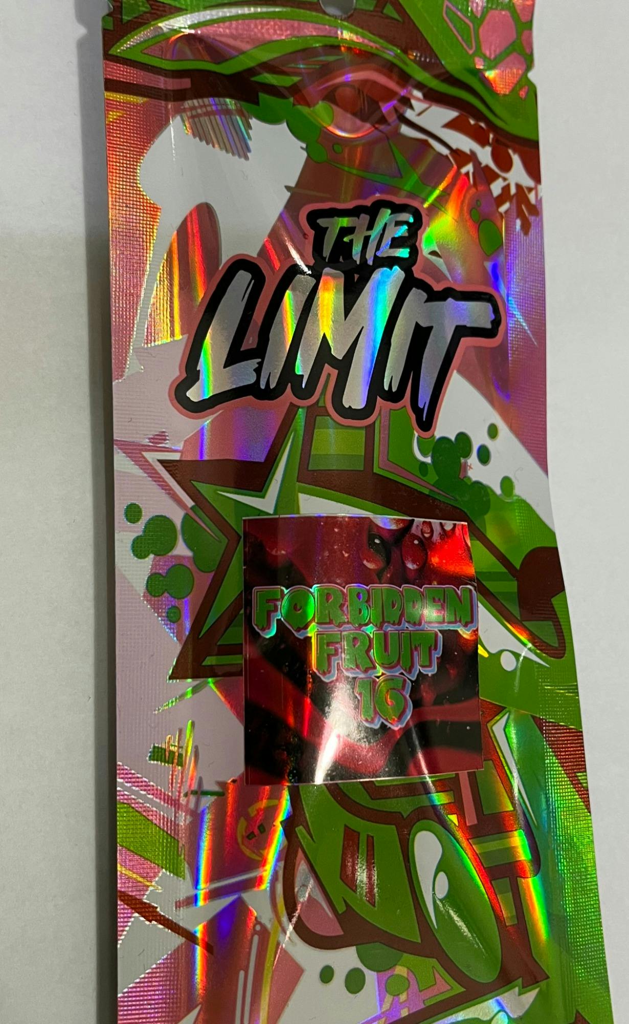 Photograph of product: LIMIT | FORBIDDEN FRUIT | LIVE RESIN | DISPOSABLE | 1G