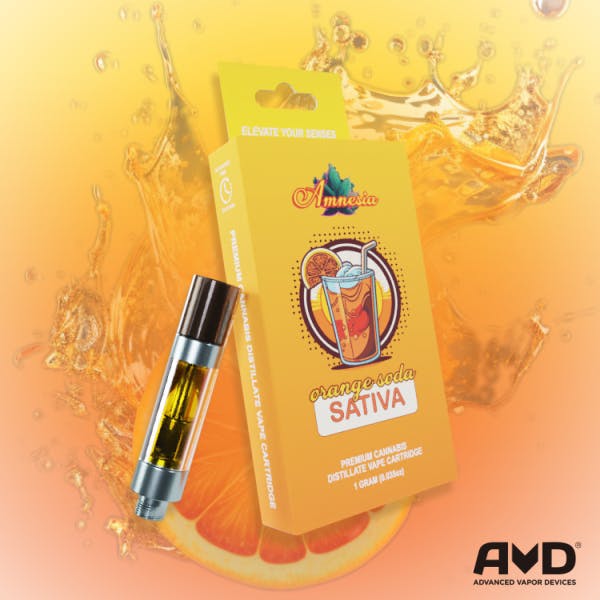 Photograph of Product: Amnesia- Orange Soda Cart