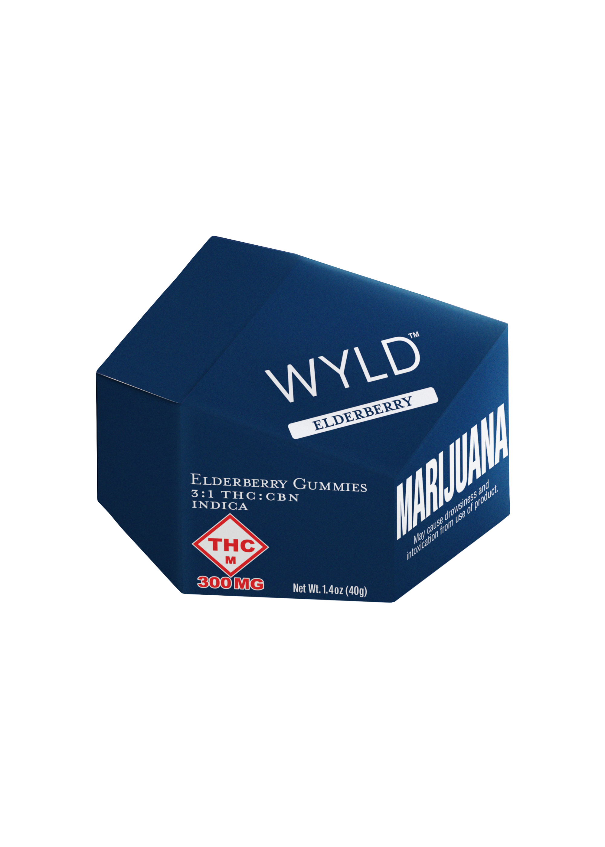 Photograph of product: Elderberry Gummies 3:1 TH-oui:CBN | 300mg