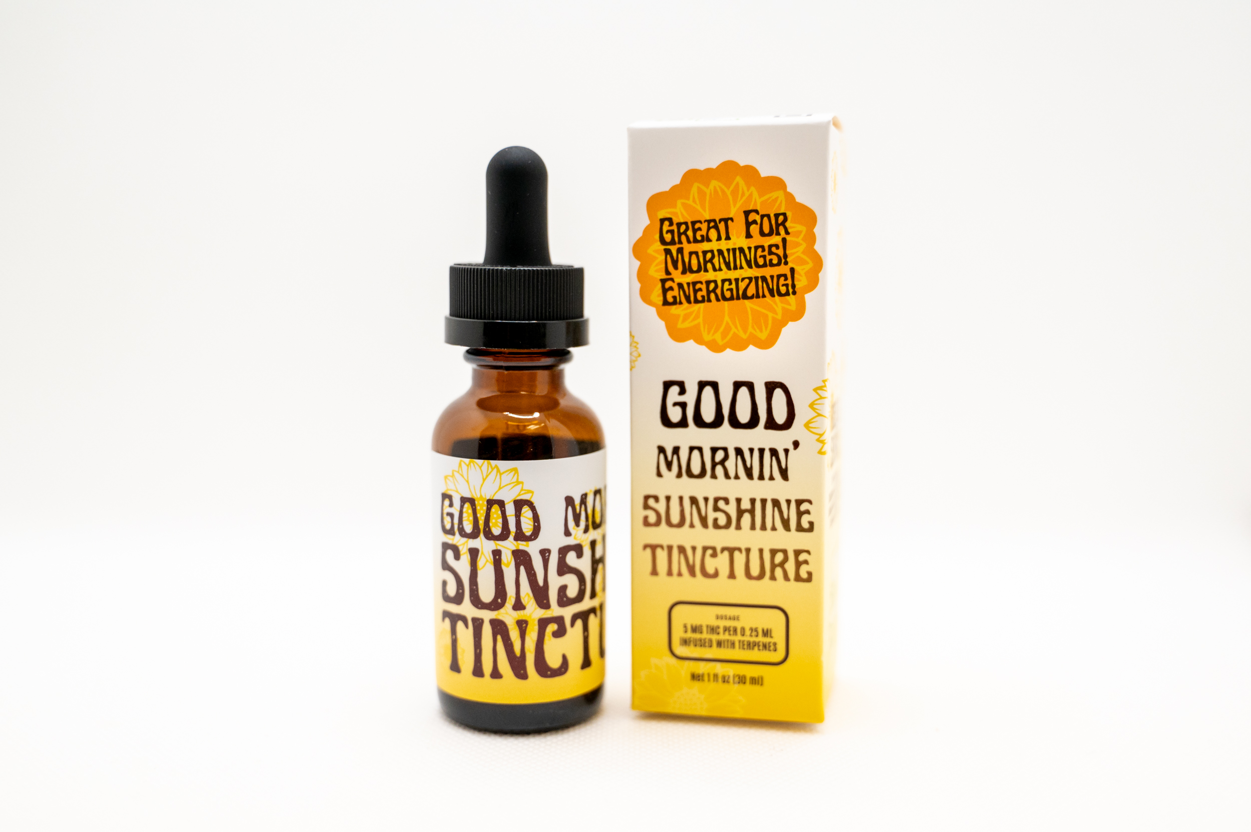 Photograph of product: Highly Rooted - 600mg Tincture - Good Morning Sunshine