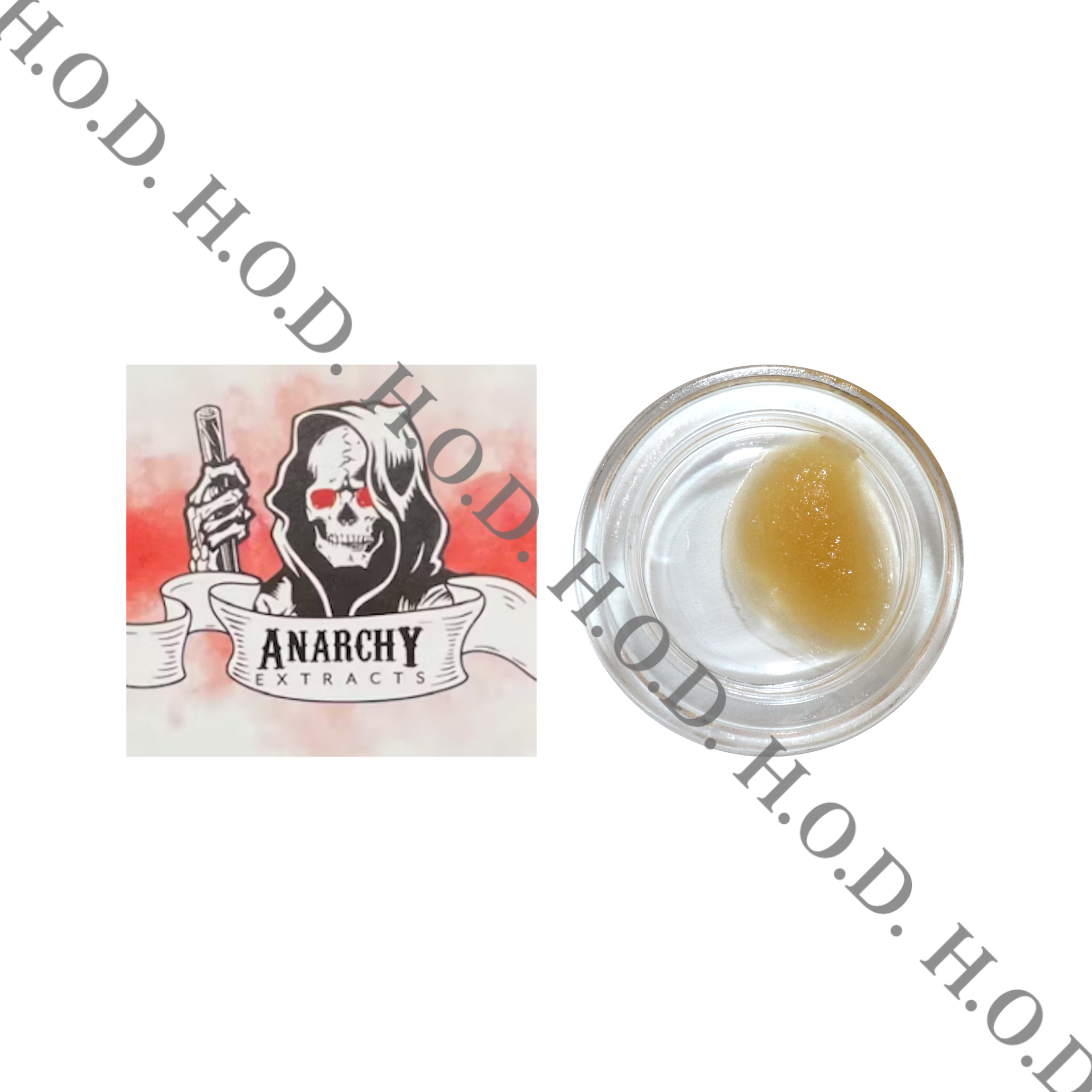 Photograph of product: Anarchy Watermelon Zkittles Sugar 1g