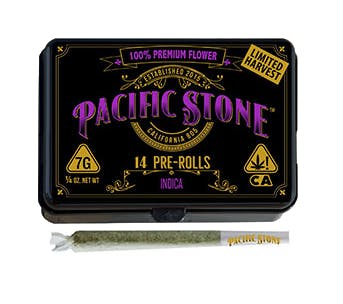 Photograph of product: Pacific Stone - Wedding Cake Pre-Rolls (14 Joints) - 7 Grams - 