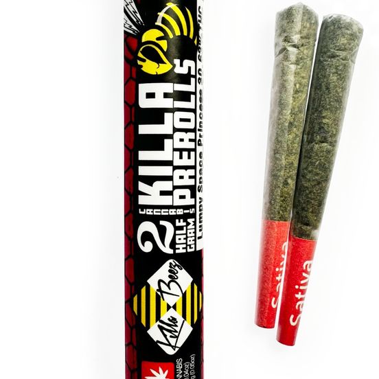 Photograph of product: Killa Beez Pre Roll: Sour Zkittlez - 
