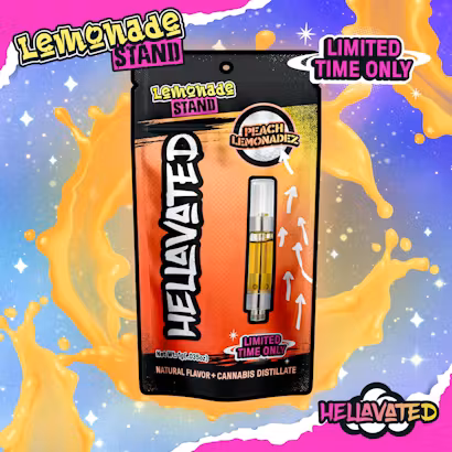 Photograph of product: Peach Lemonadez - Distillate - Cart