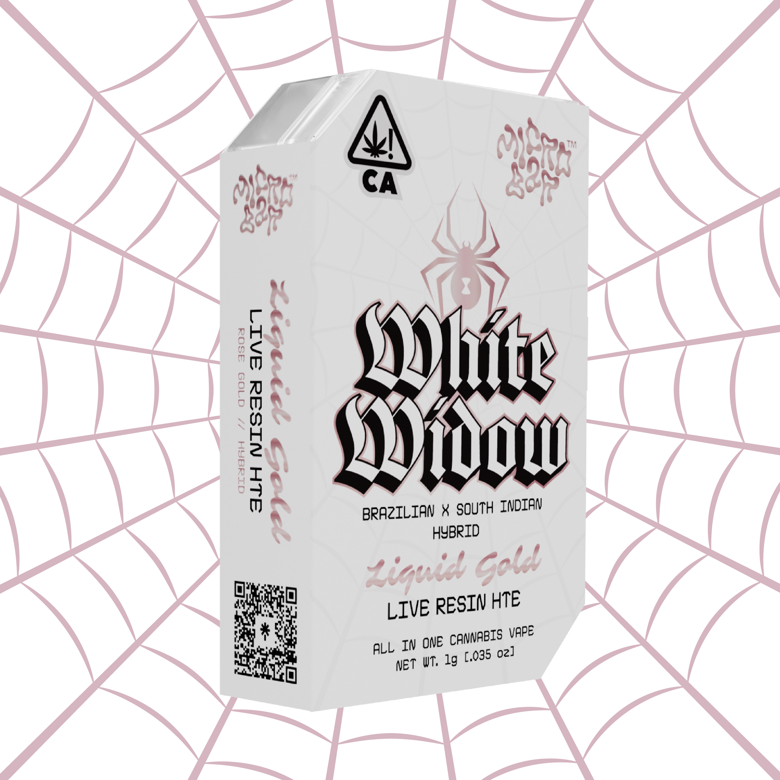 Photograph of product: WHITE WIDOW LIVE RESIN ALL-IN-ONE