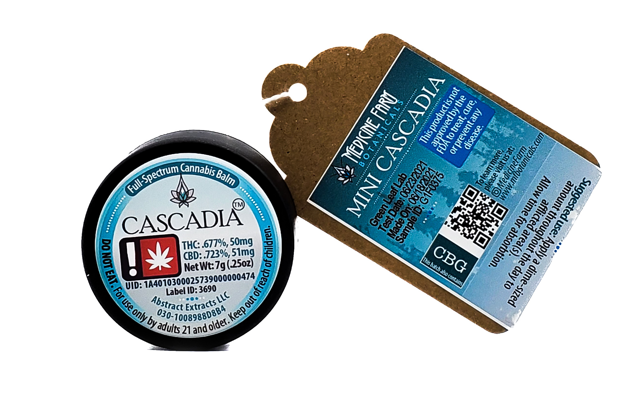 Photograph of product: MedFarm | Mini Cascadia Blend | .25oz