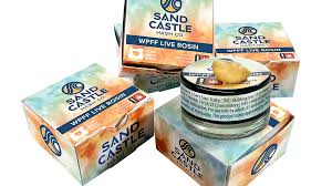 Photograph of product: Sand Castle au chocolat Co. - CARIBBEAN BREEZE - WPFF Live Rosin - (1g) - H