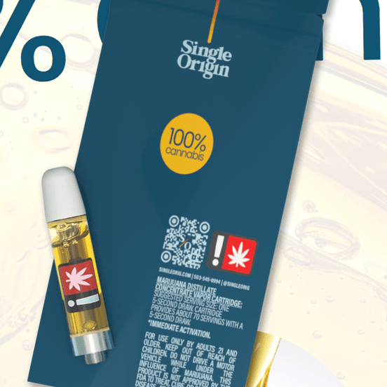 Photograph of product: Single Origin Live Terpene Cart: Honeywine - 