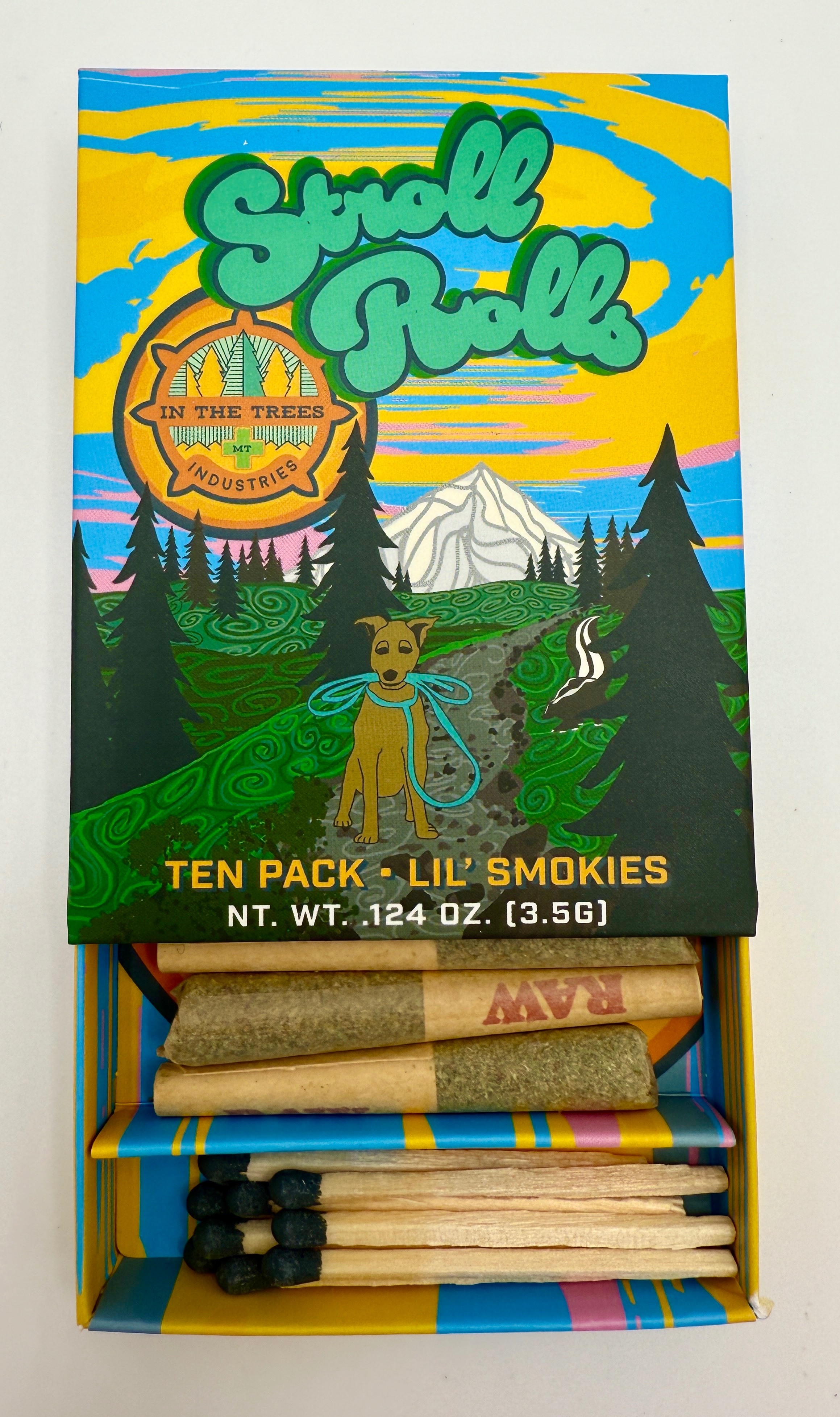 Photograph of product: 10 Pack of .35g Pre Rolls | GMOz