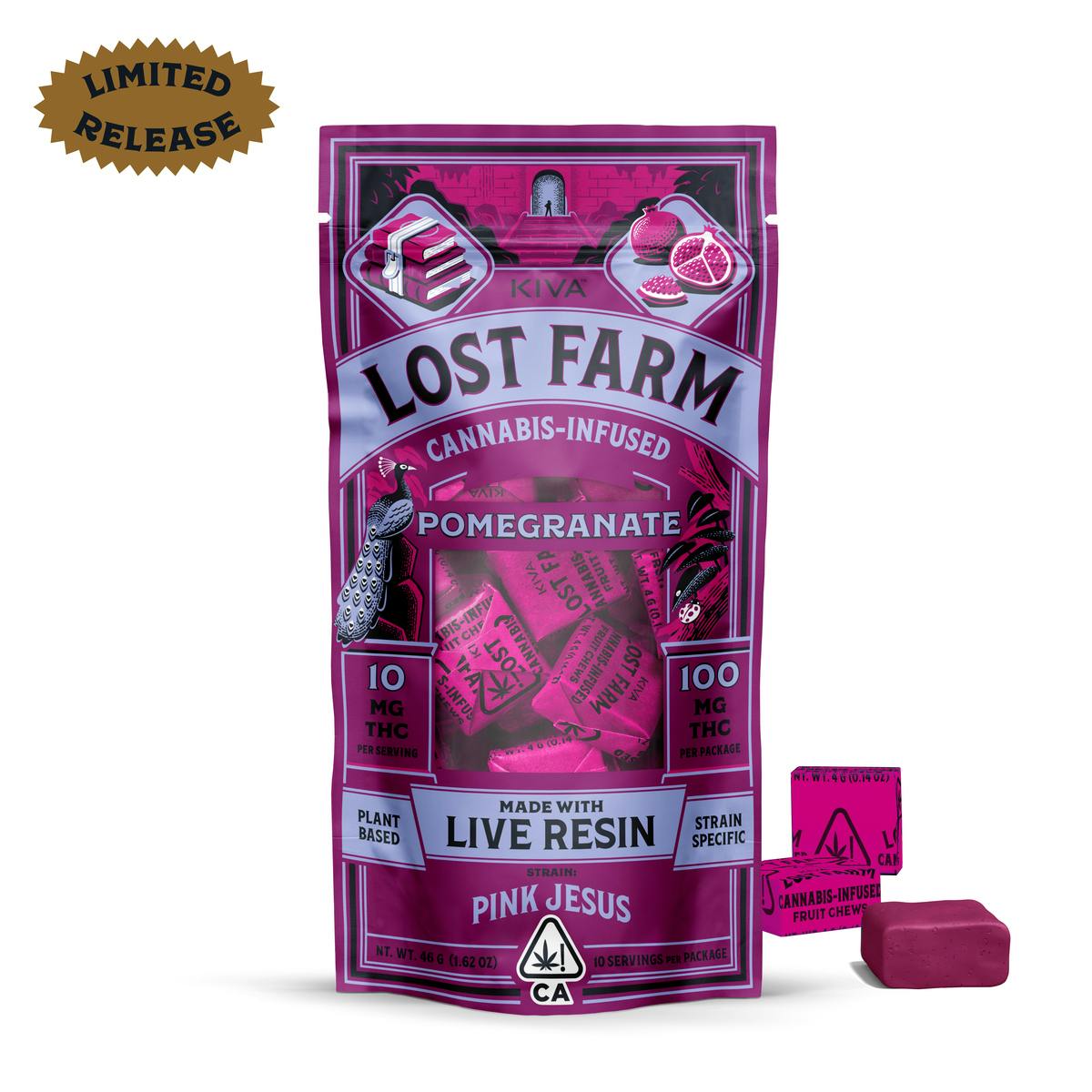 Photograph of product: Lost Farm | Pomegranate chews
