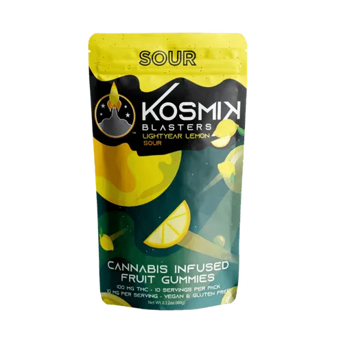 Photograph of product: Sour Lightyear Lemonade | Gummies | 10pk