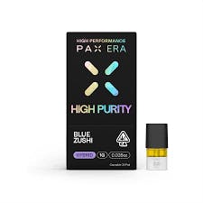 Photograph of product: PAX - Blue Zushi – High Purity TH-oui Pod – 1g - 
