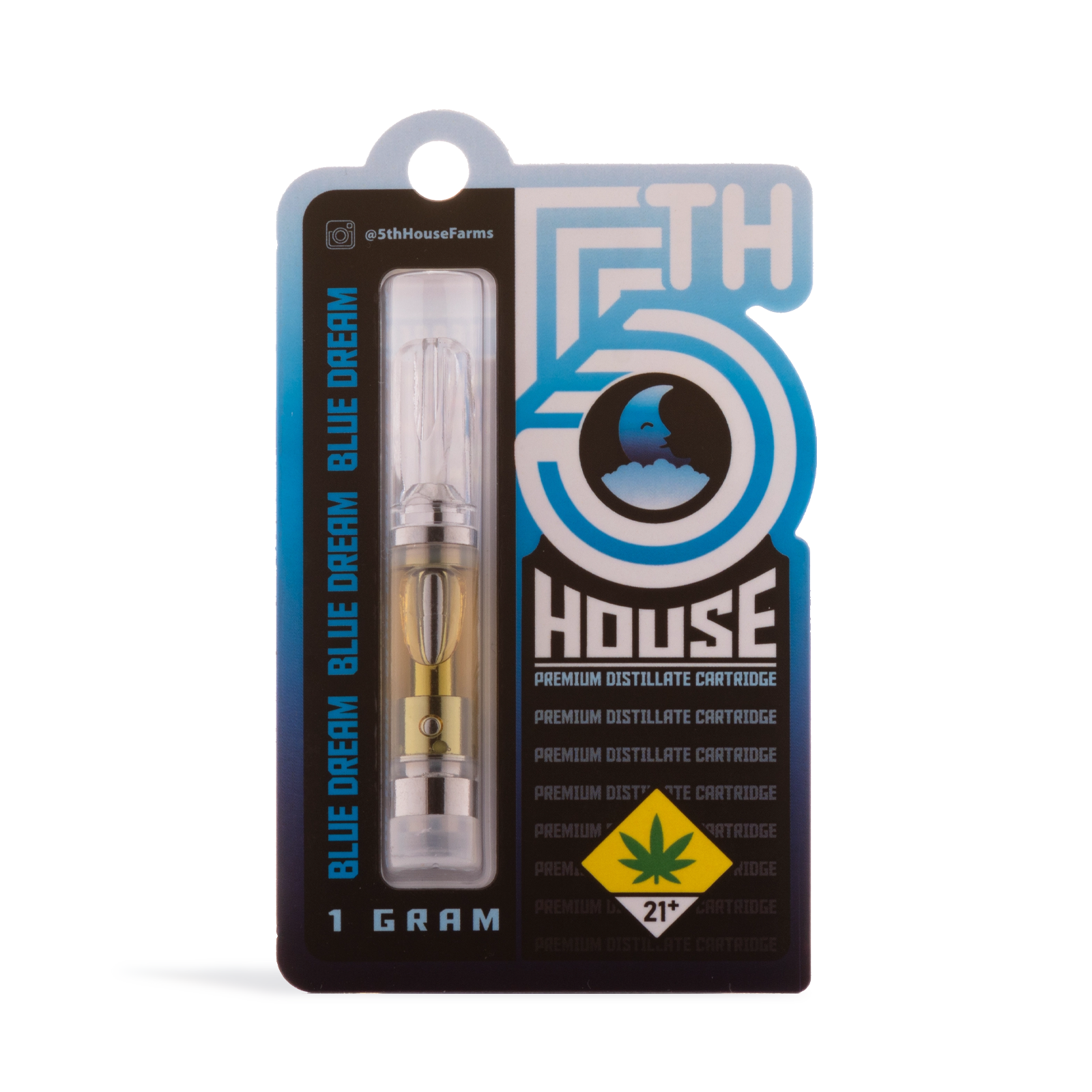 Photograph of product: Blue Dream Premium Distillate Cartridge | 1g