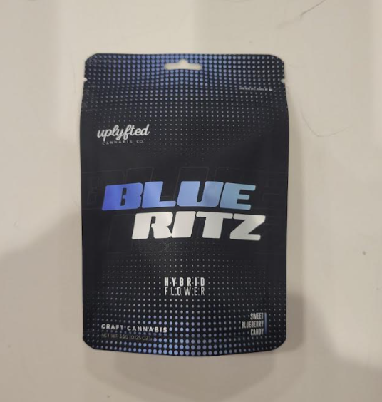 Photograph of product: Uplyfted - Blue Ritz - Pre Pack - 3. - Hybrid - 3.5g